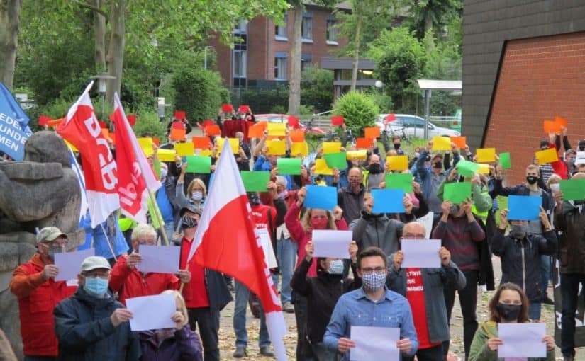 6. Juni 2020, Anti-AfD-Kundgebung, Dülmen