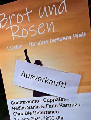 30. April 2024, Brot und Rosen, Münster
