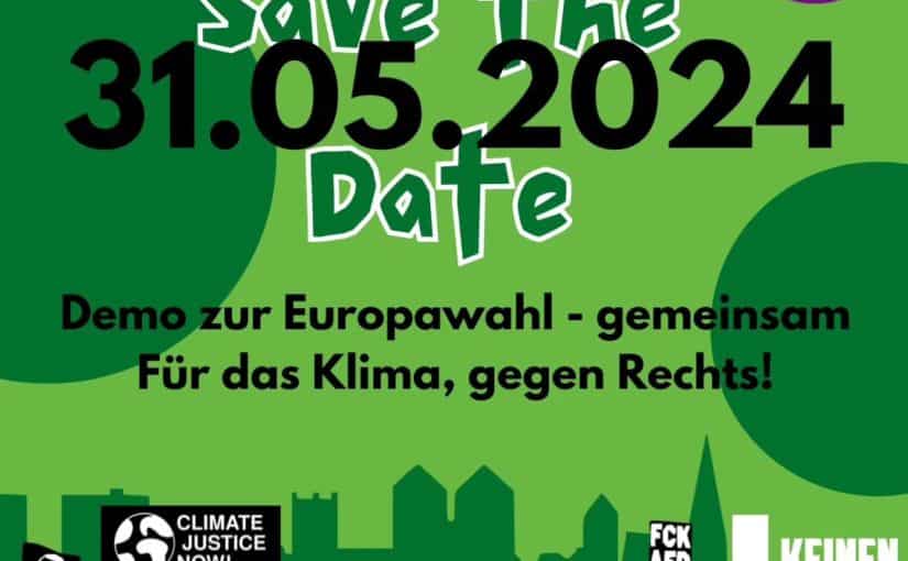31. Mai 2024, Demo zur Europawahl, Münster